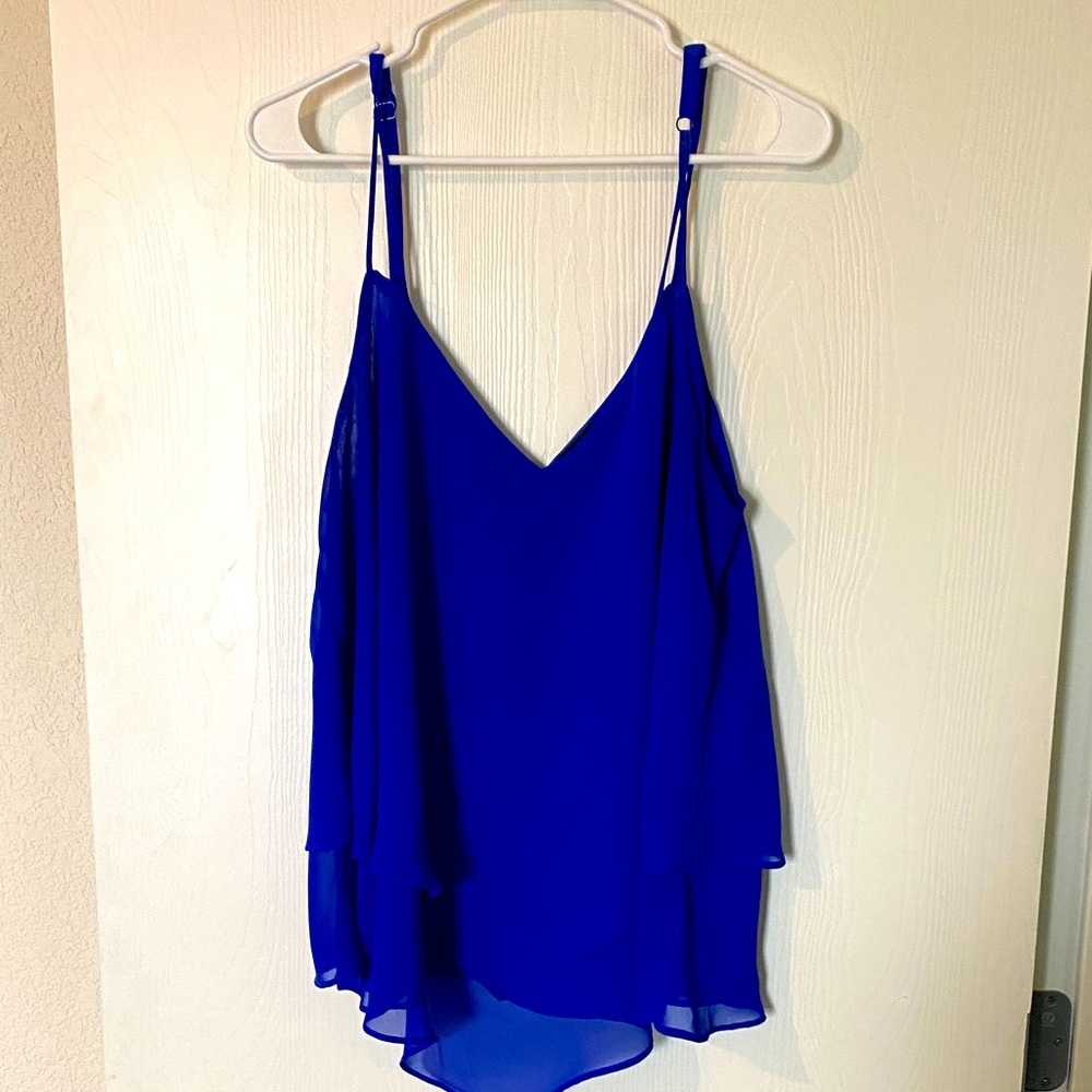 Torrid Royal Blue Layered Camisole